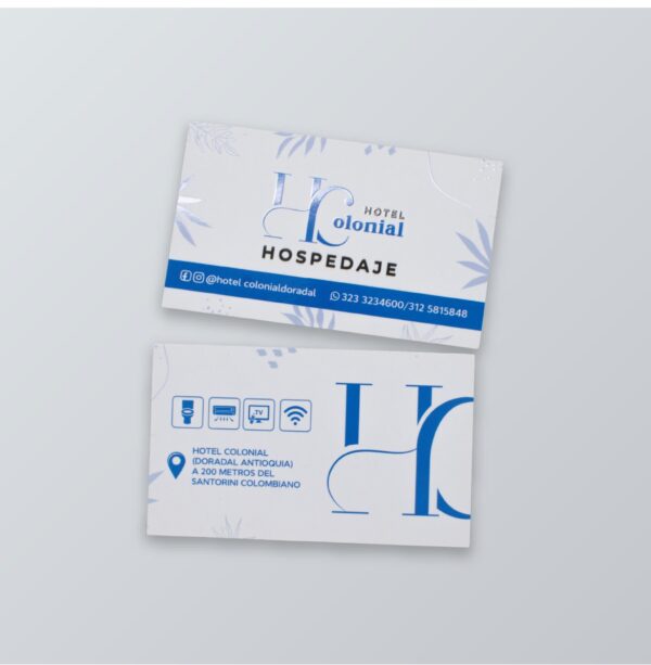 Tarjetas de presentación